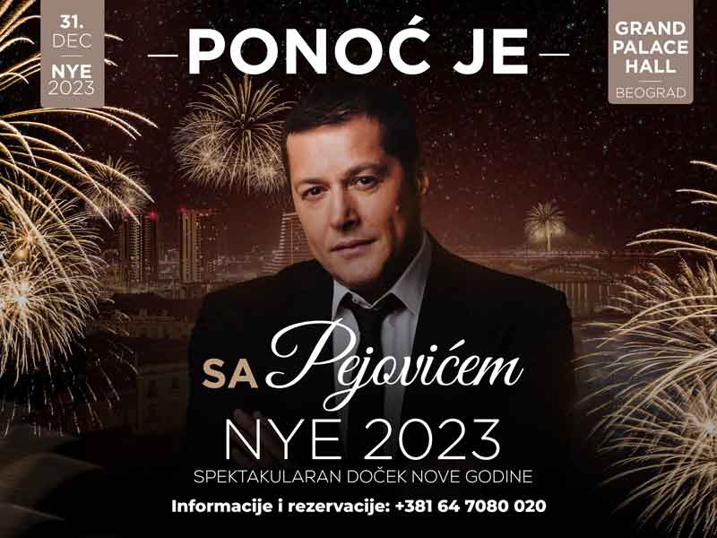 Aco Pejović - Doček Nove godine 2023
